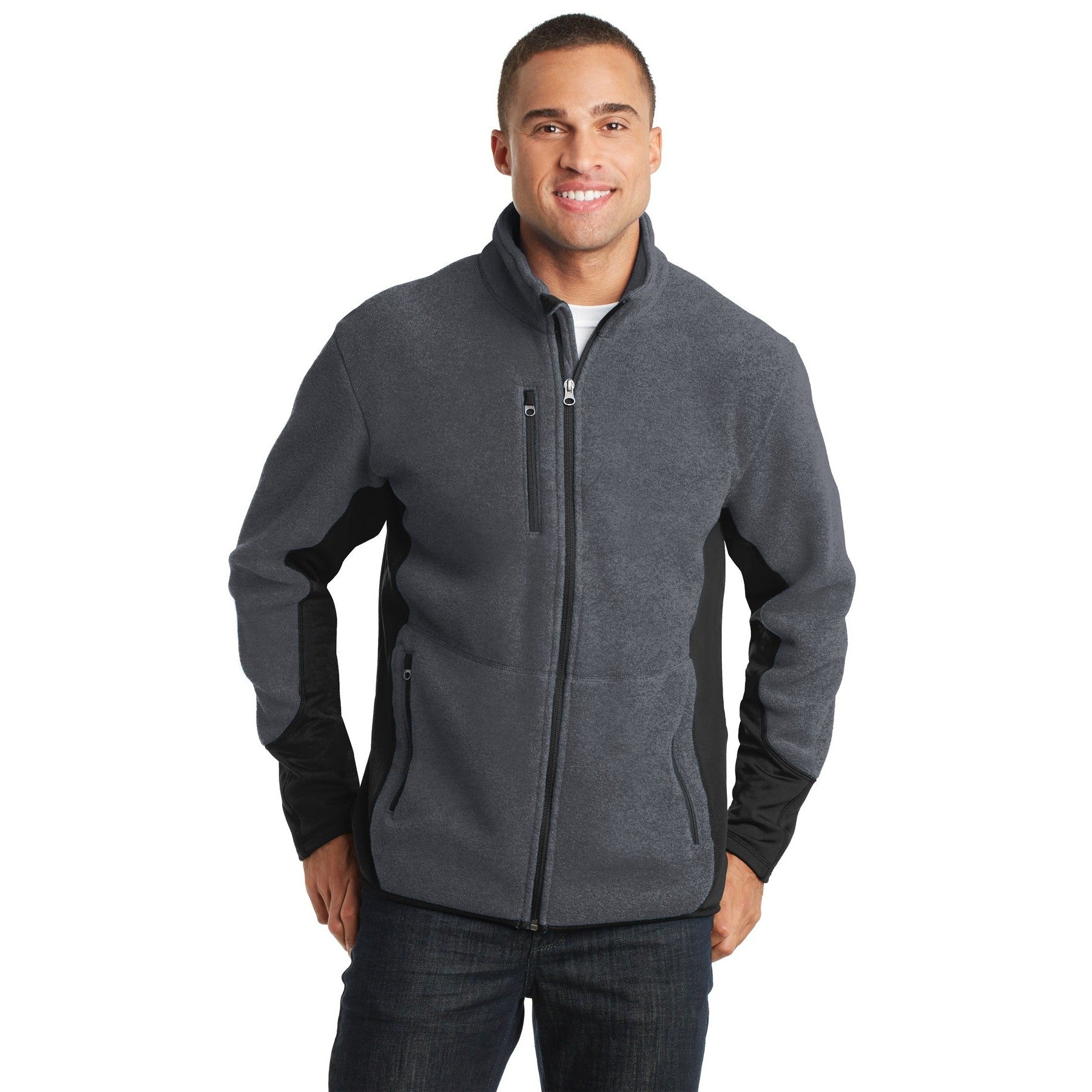Port Authority-Port Authority® R-Tek® Pro Fleece Full-Zip Jacket. F227-MedTech-2